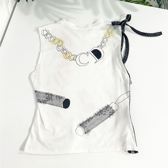 Authentic Dior by Galliano Graphic Tank Top - Picture 3 of 9